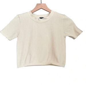 Zara ribbed crop top